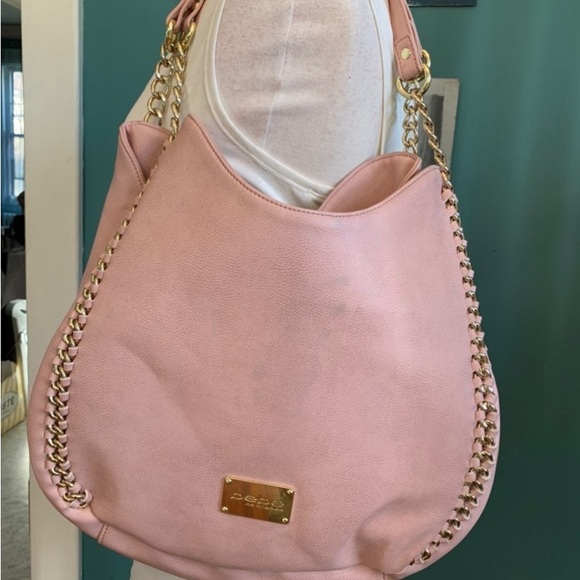 Large BeBe Pink/Blush colored bag - Picture 2 of 6